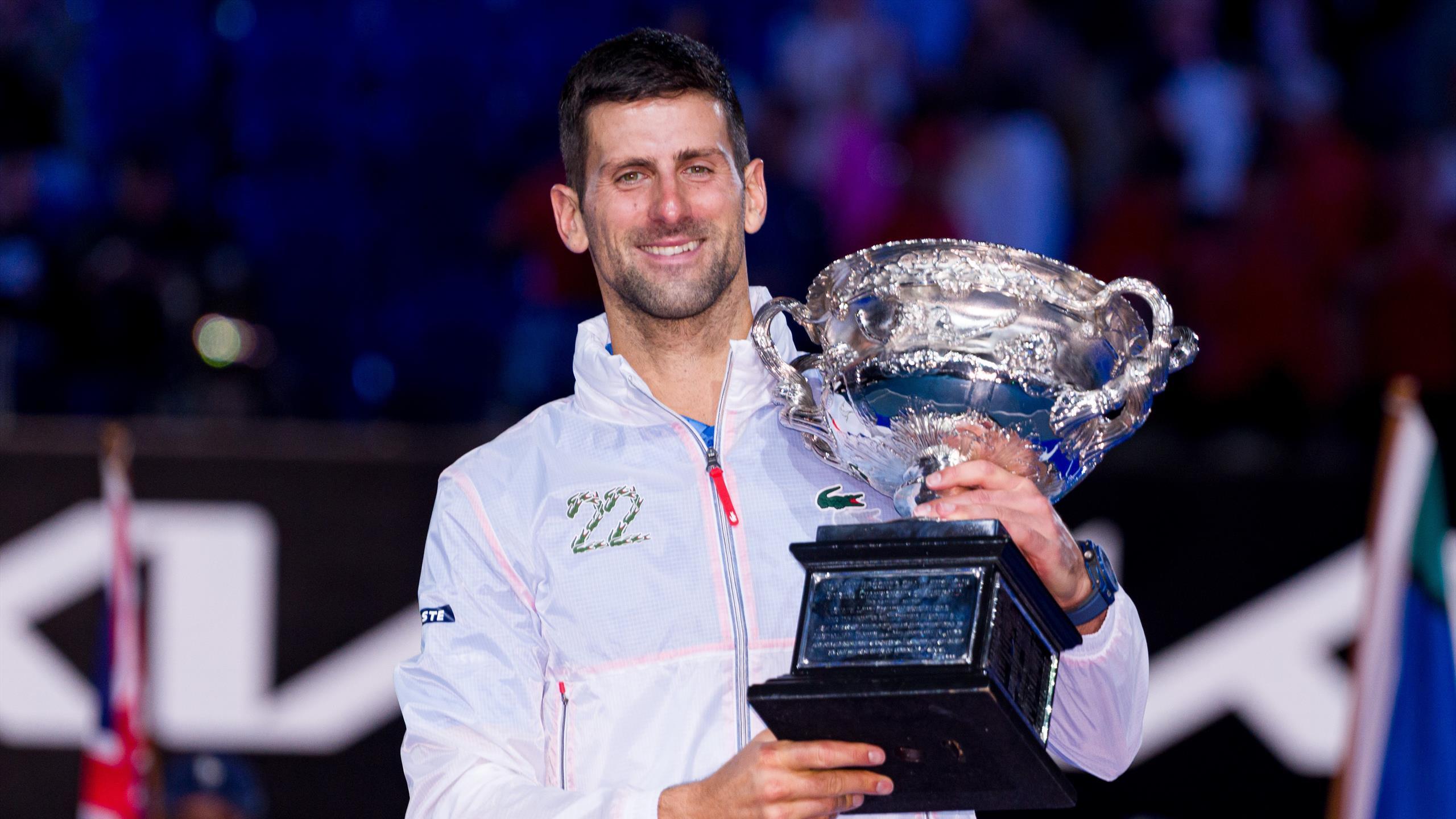 Australian Open: Djokovic Downs Tsitsipas To Win 10th Melbourne Title ...