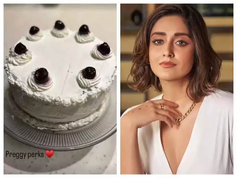 Ileana D'Cruz's 'preggy perks' include Black Forest cake made by sister for her pregnancy cravings.