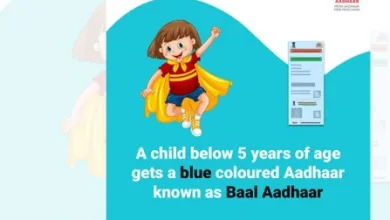 How to apply for Blue Aadhaar