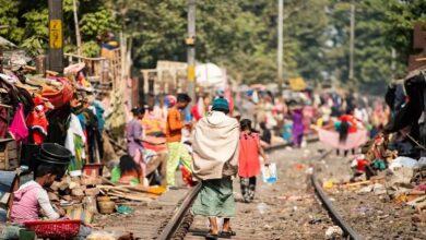 India is the center of world poverty...!