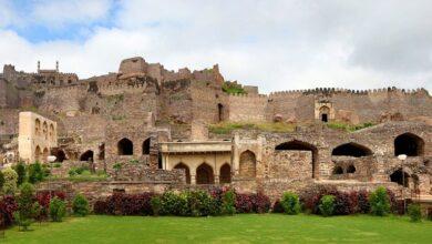 The magnificent fort in Hyderabad... Golconda Fort!