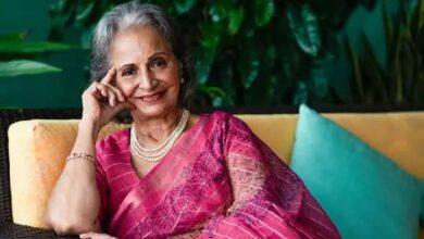 The first-generation actress who made a mark in the Hindi film industry with a Southern touch... Waheeda Rehman