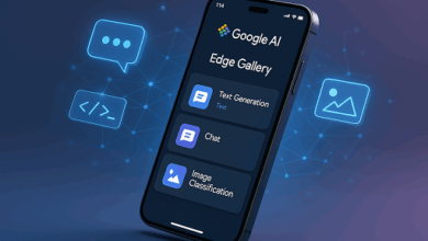 An AI Edge app that works even without the internet!