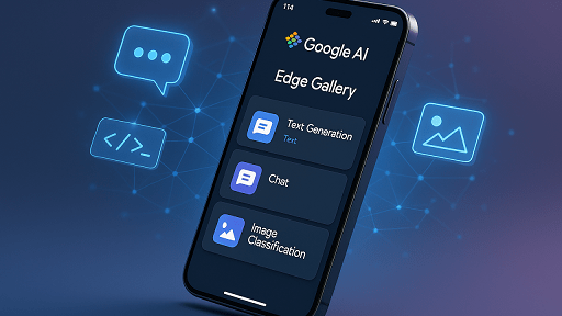 An AI Edge app that works even without the internet!