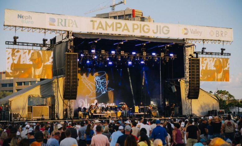 Three grand live music shows in Tampa