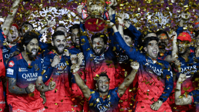 Victory celebration of the dream team