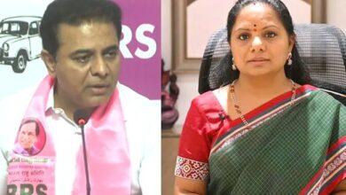 Differences between Kavitha and KTR in BRS..? Another shock from the elder brother..!