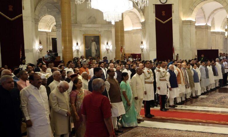 CM Chandrababu Naidu, Dy CM Pawan Kalyan attend VP’s oath ceremony