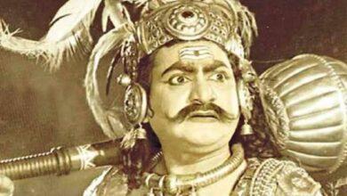 During the shooting of the first film, the first day’s studio experience... S. V. Ranga Rao..
