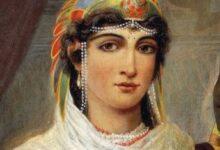 Cleopatra, the queen of the Ptolemaic dynasty, who won the admiration of the people of Egypt.