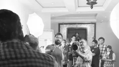 Chiranjeevi Mega158 look during look test