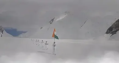 Operation Meghdoot Siachen Glacier Indian Army soldiers tribute