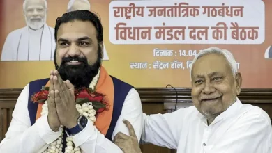 Nitish Kumar out.. Samrat in: Samrat Choudhary as Bihar Chief Minister