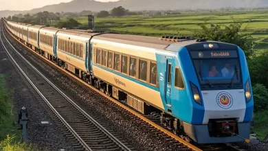 train services between Andhra Pradesh and Telangana Indian Railways