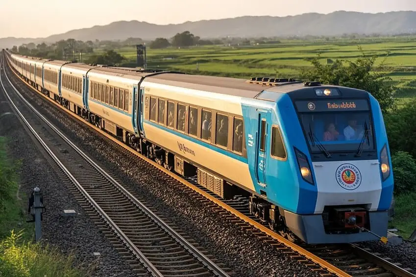 Extended train services between Andhra Pradesh and Telangana