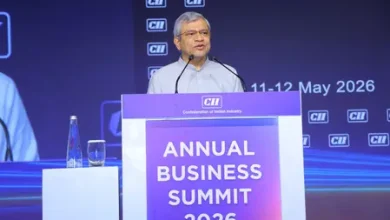 Ashwini Vaishnaw detailing how AI, semiconductors, railways to power India’s transformation at CII 2026.