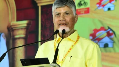 Chandrababu Naidu addresses TDP cadres at party conclave