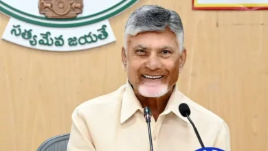 సచివాలయంలో కలెక్టర్ల సదస్సులో ప్రసంగిస్తున్న సీఎం చంద్రబాబు నాయుడు.