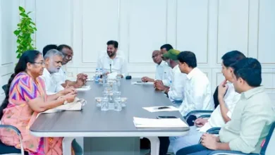 Revanth Reddy speaks on procurement of food grains by Government