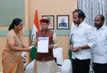 Kavitha discusses Regional Ring Road land acquisition with Telangana Governor