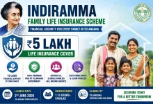 Indiramma life insurance scheme launch in Telangana