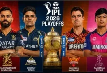 ఐపీఎల్ 2026 ప్లేఆఫ్స్ రేసులో RCB GT SRH RR జట్ల విశ్లేషణ