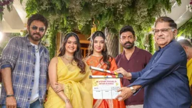Anil Ravipudi's film featuring Venkatesh, Kalyan Ram goes on floors with pooja; Keerthy Suresh, Krithi Shetty come onboard film unit