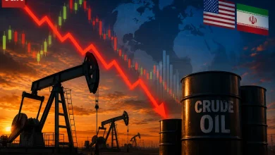 Crude oil prices fall amid uncertainty over US-Iran negotiations