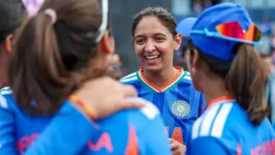 Harmanpreet Kaur with the India Women Asian Games 2026 squad ahead of the tournament in Japan.