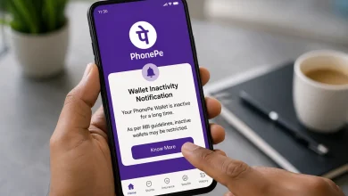 PhonePe Wallet inactivity notifications and wallet inactivity fee explained