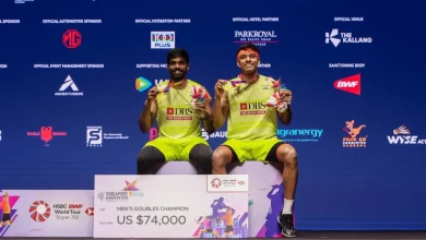 Satwik Chirag celebrate Singapore Open 2026 title win after defeating Indonesian pair in the final