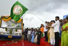 Telangana CM hands over 553 buses to women self-help groups
