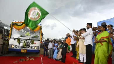 Telangana CM hands over 553 buses to women self-help groups