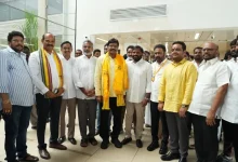 TDP candidates file nominations for Andhra Pradesh Rajya Sabha Polls