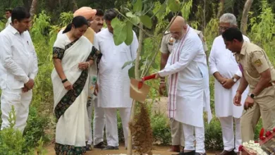 Amit Shah inaugurates Delhi 70 lakh tree plantation drive to expand the capital's green cover.