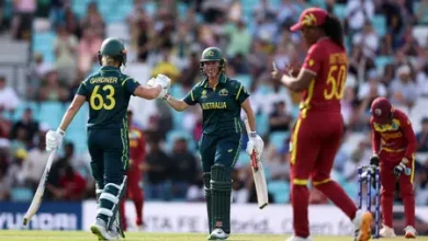 Beth Mooney plays a match-winning innings during the Women's T20 World Cup 2026 semifinal against West Indies