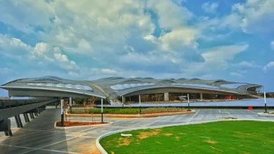 Bhogapuram International Airport inauguration by PM Narendra Modi at Alluri Sitarama Raju International Airport in Andhra Pradesh.