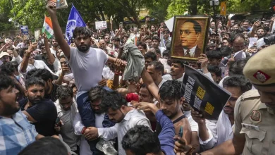 CJP protest at Jantar Mantar with protesters and heavy Delhi Police deployment after violent clashes