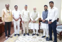 Chandrababu Naidu invites PM Modi to inaugurate Bhogapuram International Airport during a meeting in New Delhi.