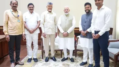 Chandrababu Naidu invites PM Modi to inaugurate Bhogapuram International Airport during a meeting in New Delhi.