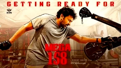 Chiranjeevi Mega158 action sequence being filmed in Hyderabad during the latest shooting schedule