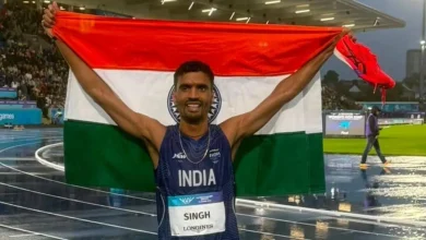 CWG 2026 Gulveer Singh wins historic silver medal in the men's 10,000m for India.