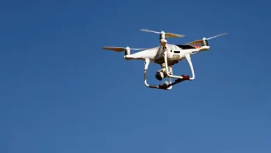 ICMR i-DRONE Project drone transporting TB sputum samples in Telangana to speed up tuberculosis diagnosis.