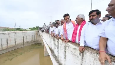 KTR demands Kannepalli water lifting to protect Telangana from drought
