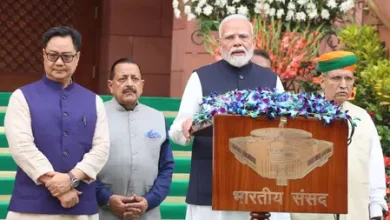 Prime Minister Narendra Modi addresses the Monsoon Session, calling on experienced MPs to strengthen Parliament with meaningful debates.