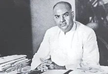 Pawan Kalyan paying tribute to Syama Prasad Mookerjee on his birth anniversary.
