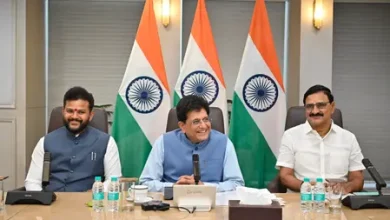 Piyush Goyal aquaculture meeting with Andhra Pradesh aquaculture and tobacco industry representatives