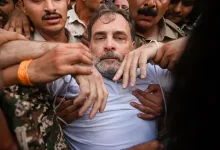 Rahul Gandhi detained, Priyanka and Akhilesh Yadav removed from protest site