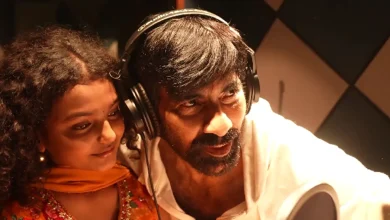 Ravi Teja begins dubbing for Irumudi in the recording studio ahead of the film's release