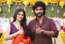 Aadi Sai Kumar on the sets of Saira Banu Movie during the first shooting schedule